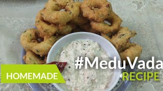 #MeduVada Ki Recipe Hindi Me | Sambar Vada A South India Break Fast Recipe | RAW Kitchens