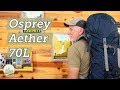 Best Adventure Backpack Osprey Aether 70 | Sawback Gear