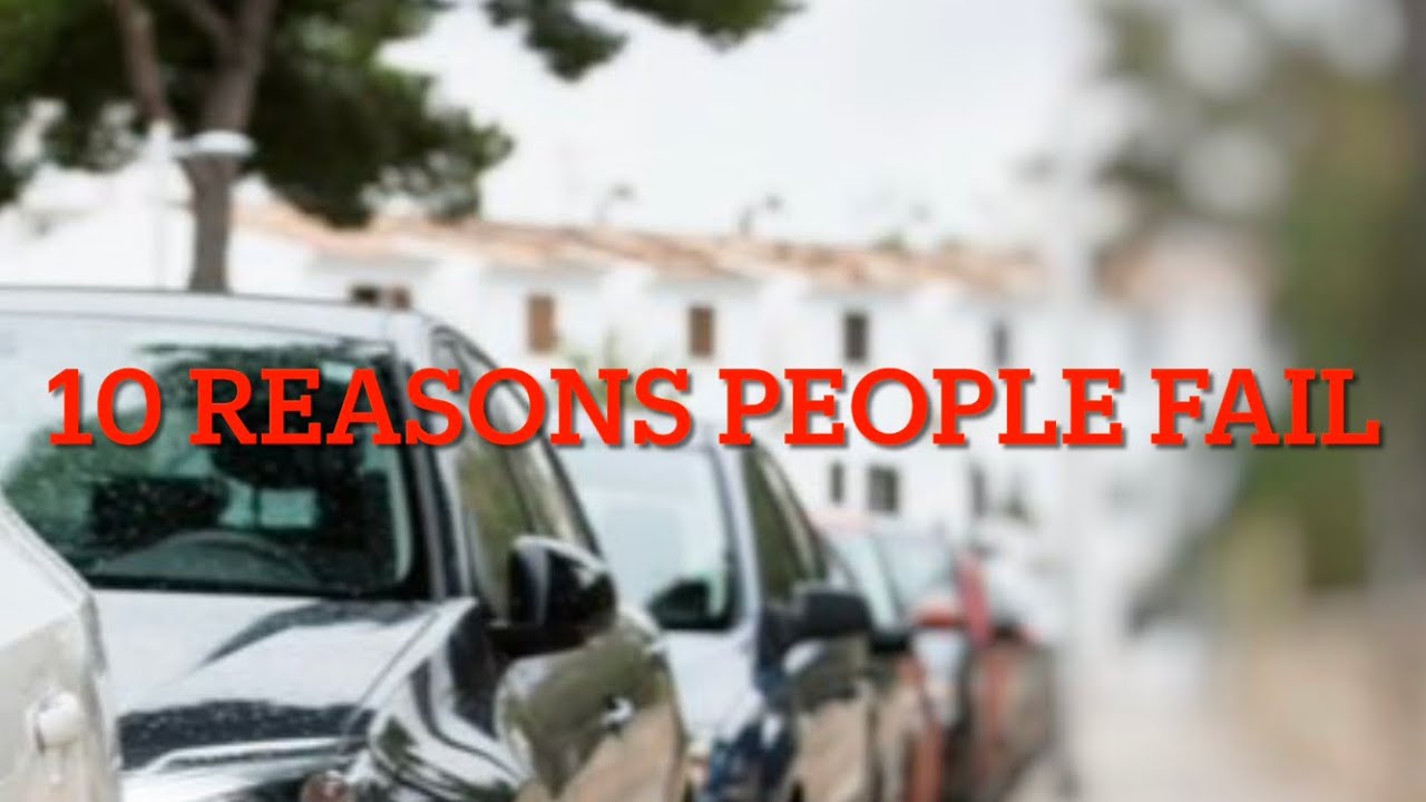 Top 10 reasons why people fail their driving test - YouTube