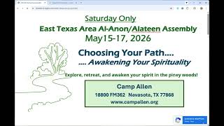 Camp Allen Spring 2026 ETAAA Registration