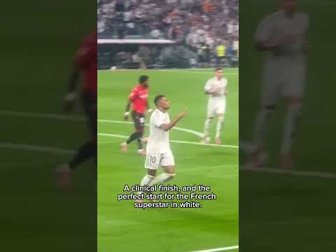 Mbappe goal today🥶#mbappe #viniciusjr #espn ##realmadridoaasuna #laliga @realmadrid #ronaldo #ktm