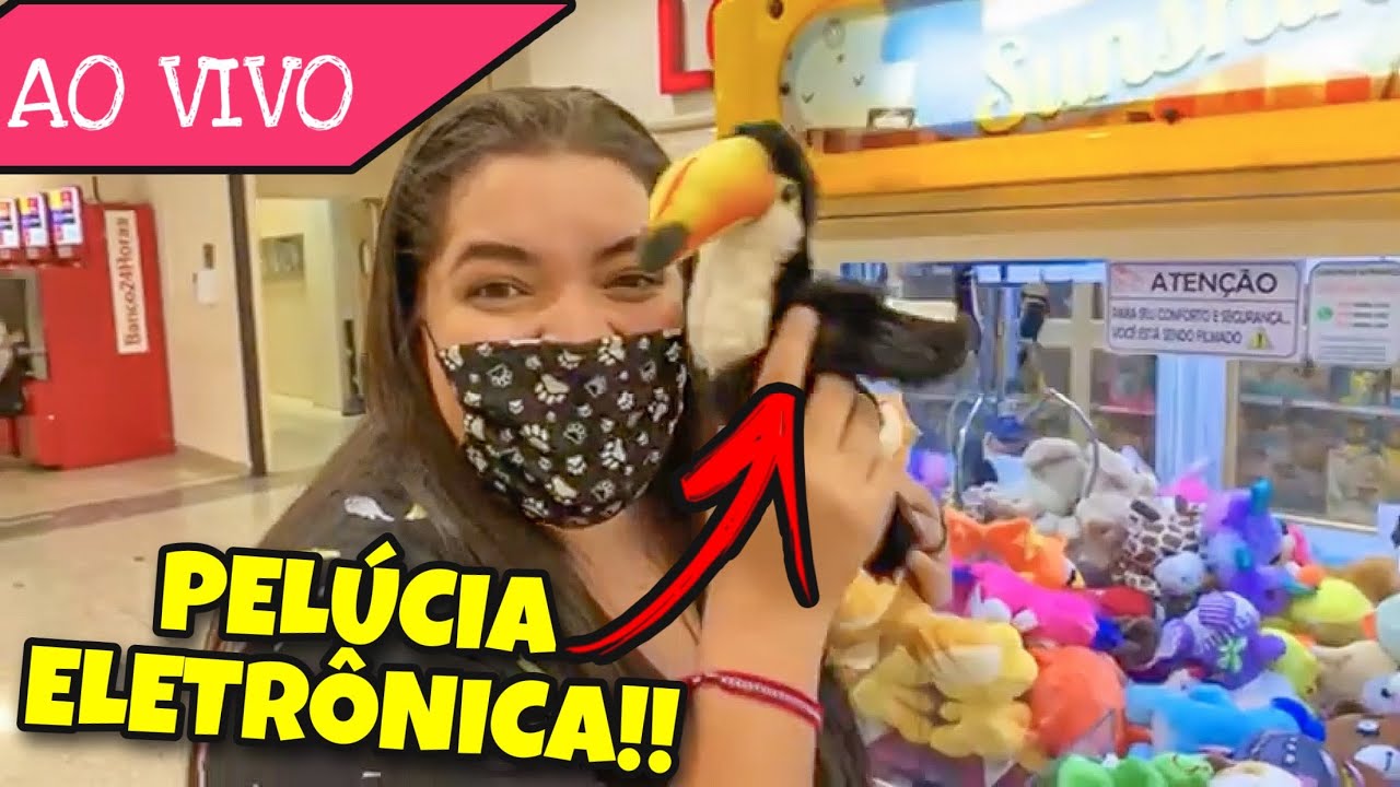 PEGANDO URSINHOS NA MÁQUINA AO VIVO !!