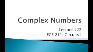 Celebrity ECE 211-22 Complex Numbers Profile