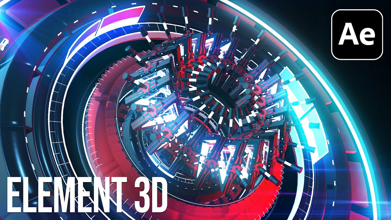 How to Create 3D Hud Animated Rotating In After Effects - YouTube