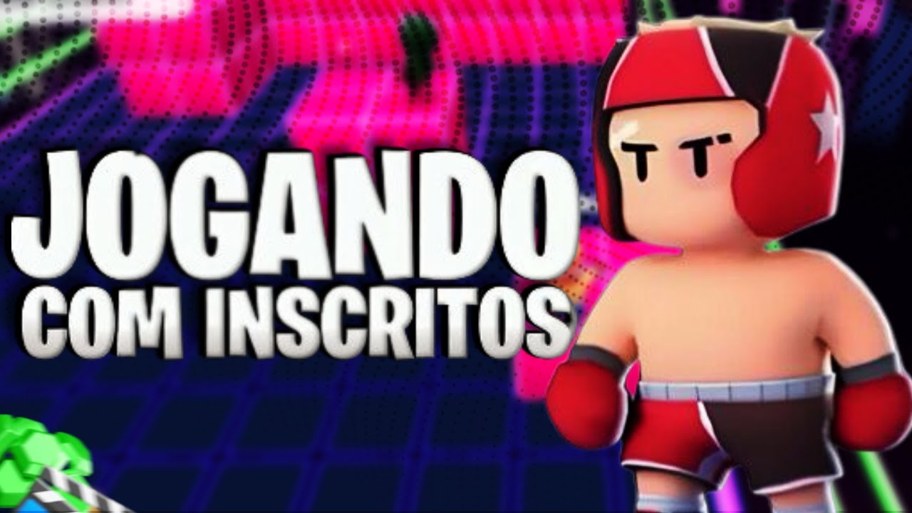 STUMBLE GUYS AO VIVO - JOGANDO COM OS INSCRITOS - RECRUTANDO PRO CLÃ RRL 