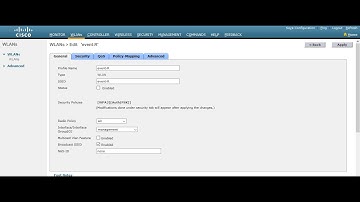 create wlan profil name, SSID and password in cisco WLC or cisco controller #Self Note