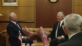 Secretary Tillerson Meets With Malaysia Prime Minister Razak