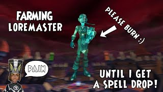 Farming Loremaster Until I Get a Spell Drop: Wizard101