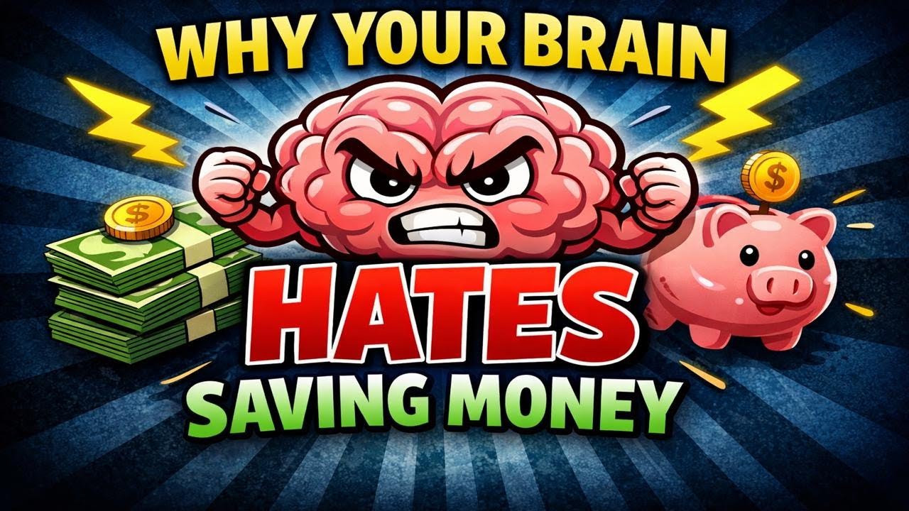 WHY YOUR BRAIN HATES SAVING MONEY!