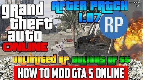 GTA 5 Online: MOD BILLIONS AND UNLIMITED RP (Tutorial) GTA V Online Mod Tool After Patch 1.08