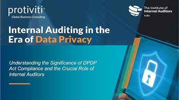 Internal Auditing in the Era of Data Privacy | Webinar