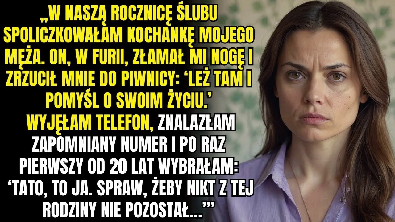 Dwudziesta rocznica ślubu miała być kolacją przy świecach, a skończyła się tym, że mój mąż zaprosił do naszego domu swoją kochankę. Gdy stanęła w progu i powiedziała mi prosto w twarz, że to ona...