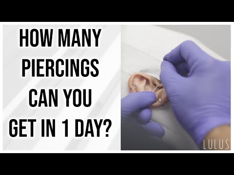 How Many Piercings