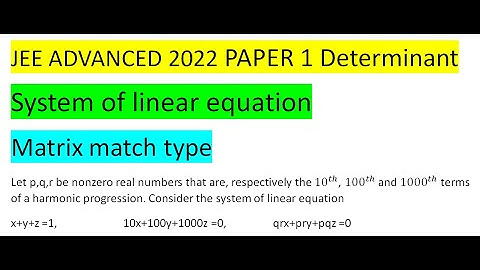 Let p,q,r be nonzero real numbers that are, respectively the 10^th, 100^th and 1000^th terms of a