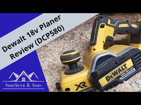 Dewalt 18v Planer Review (DCP580)