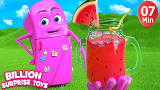 أغنية الثلاجة | أغاني للأطفال | BillionSurpriseToys Arabic screenshot 1