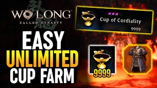 FAST Infinite Cup of Cordiality Farming in Wo Long Fallen Dynasty - Unlock All Armor Sets!