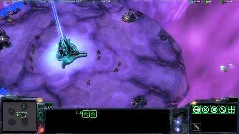 Starcraft 2 destructible Island demo
