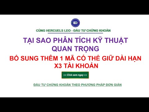 Video Nhận định thị trường tuần mới. Bổ sung thêm 1 mã đầu... - youtube