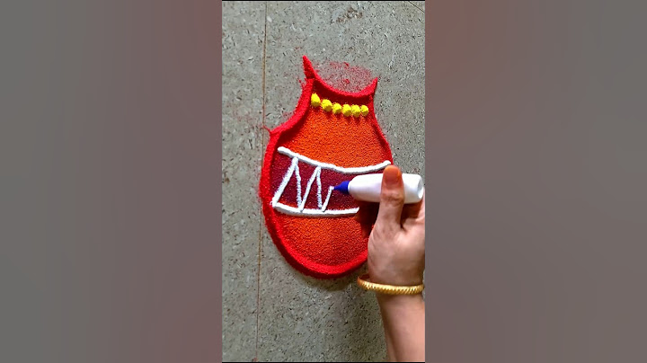 Latest Pongal Pot Rangoli Design | Sankranthi Special Rangoli Design | Bhogi Kundala Muggulu