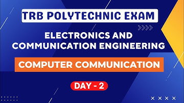 TRB Polytechnic Exam - Computer Communications - ECE - Day 2