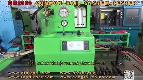 PQ2000 Common Rail CR Injector Tester With CR2000 System