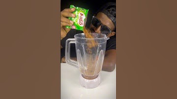 Ice Milo Shake #shorts #asmr
