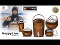 Happyline Hotpot Set 5pcs Gift Pack | Cooler, Thermos & 3 Hotpots with Glass Lids #shoppingzonespk