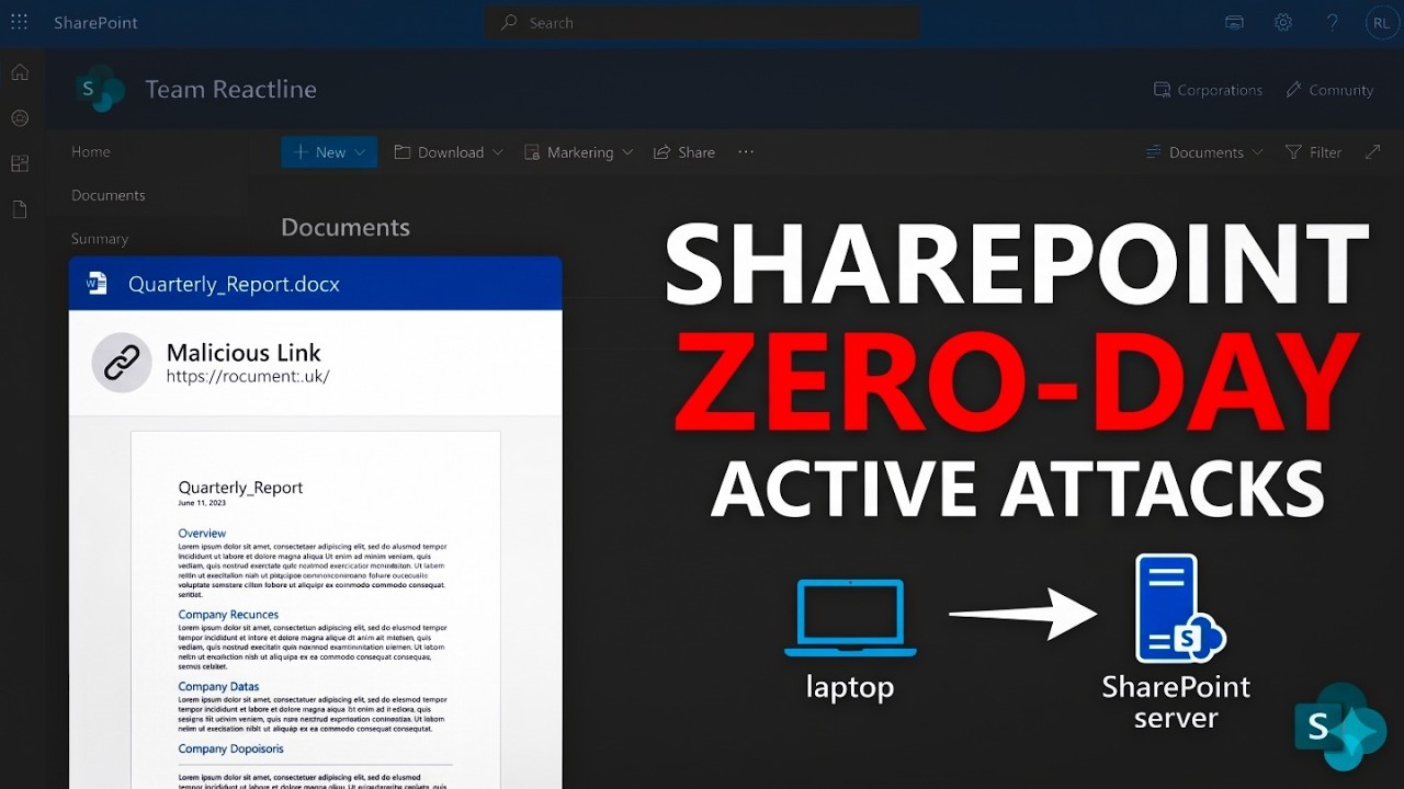 New Microsoft SharePoint Zero-Day Is Already Being Exploited | CVE-2026-32201 Explained