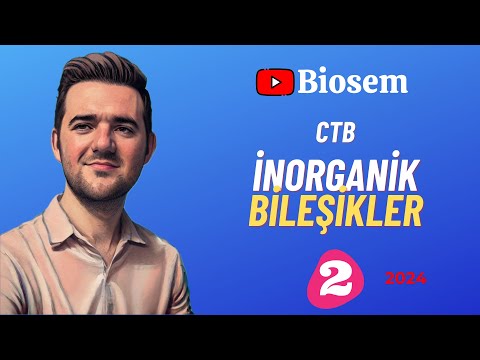 İnorganik Bileşikler | 39 Günde TYT Biyoloji Kampı-2 | 9. Sınıf Biyoloji Kampı-2 yks2024