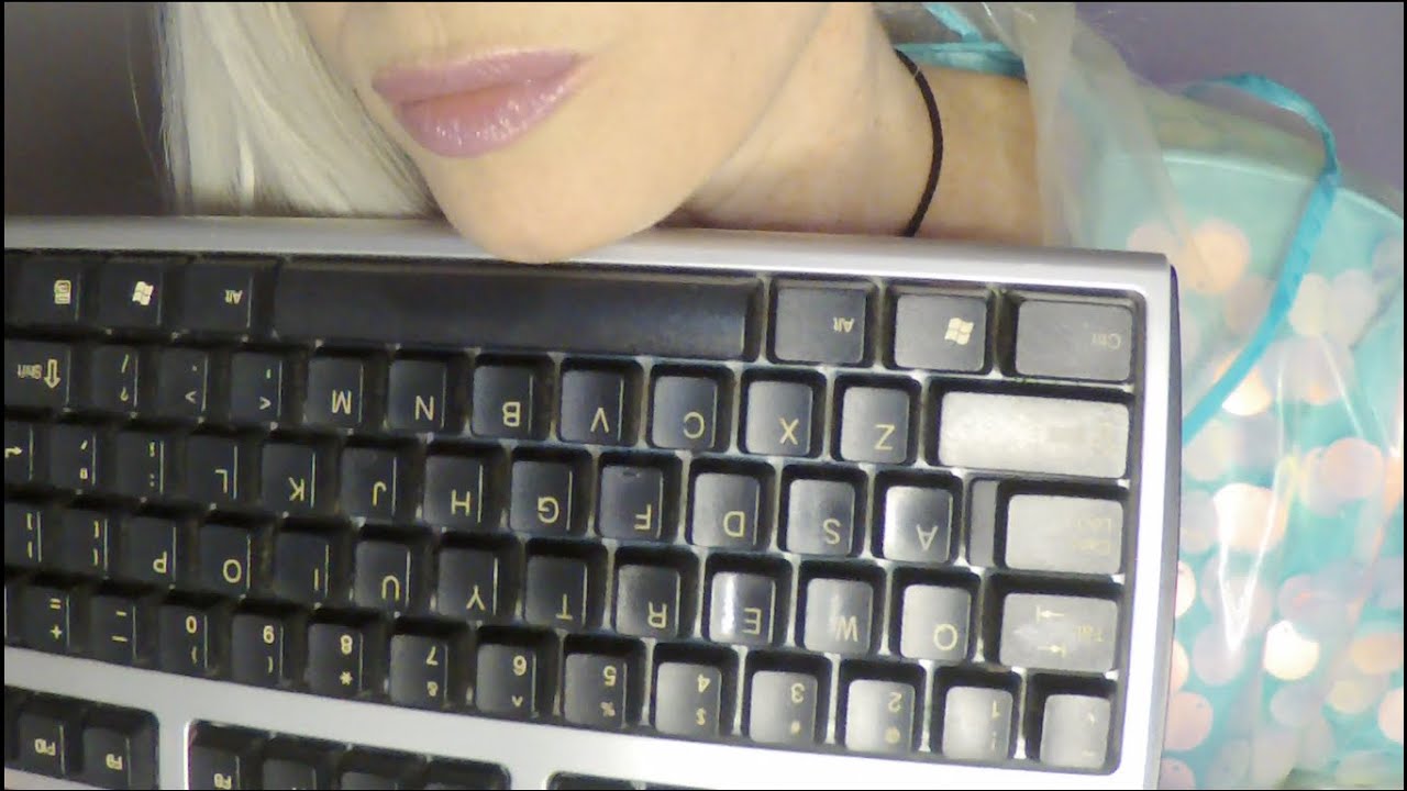 ASMR Gum Chewing Woman Asks Extremely Personal Questions | Crinkle Coat, Typing, Whispered Role Play