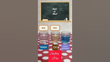 Sink or float challenge 😀..try it! #shorts