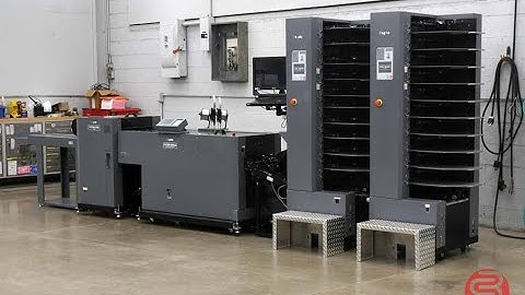 2012 Duplo System 5000 20 Bin Booklet Making System