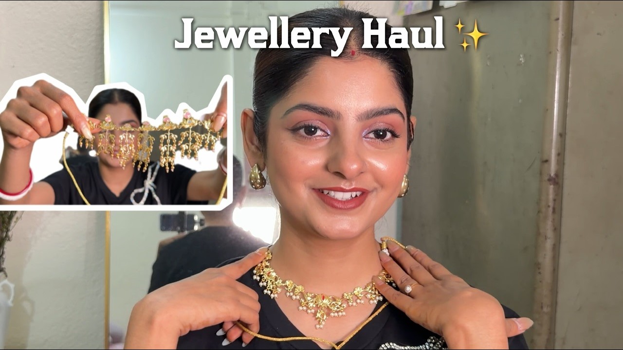 Anir Biyete ki ki jewellery porbo?