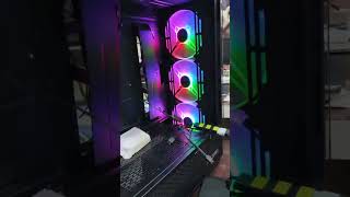 Cabinet RGB fan not working how to fix #gaming #pcsettings #computergaming #shortvideo #shorts #pc