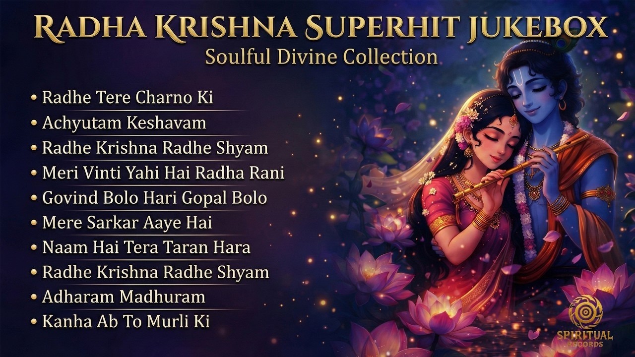 Morning Radha Krishna Bhajans 2026 🌸 | Soulful Bhakti Jukebox | Man Ko Shanti Dene Wale Bhajan