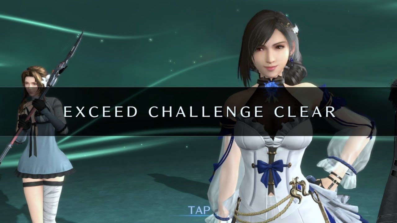 FF7EC エクシードチャレンジ激 Lv30 アルテマウェポン・マヨル  ティファ・エアリス・ルティア編成