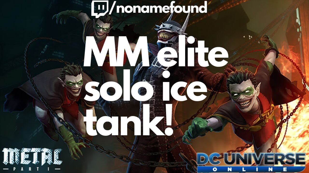 DCUO: Solo Ice Tank Monster of Metal Elite - 