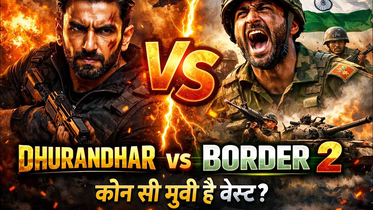 Dhurandar vs Border 2 – कौन सी मूवी है असली देशभक्ति 🇮🇳🔥 | Dhurandar vs Border Thriller vs War Drama