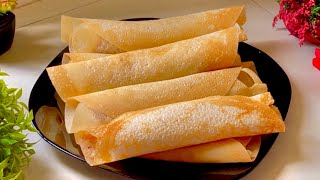 মচমচে শাহী পাটিসাপটা পিঠা Crispy Patishapta Pitha | চালের গুঁড়ার ক্ষীরসা পাটিসাপটা পিঠা রেসিপি