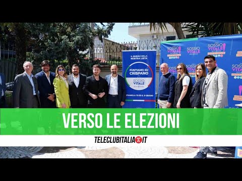 Crispano, Sossio Vitale inaugura campagna elettorale: “Squadra forte contro immobilismo”