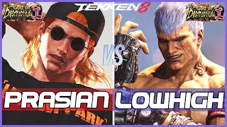 Tekken 8 ▰ LOWHIGH (Bryan) Vs PRASIAN (Hwoarang)  ▰ High Level Gameplay