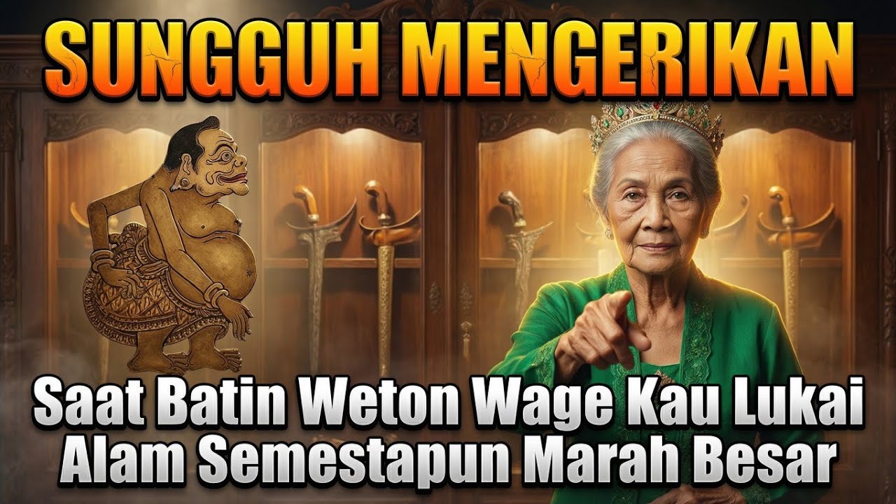 MENCEKAM SAAT WETON WAGE TERLUKA BATIN KARENA ALAM MULAI MENGUNCI NASIBMU 