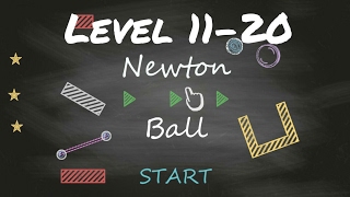 NewtonBall - Physics Ball game Level 11-20 Walkthrough Vaishakh Thayill