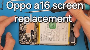 OPPO A16 a16s screen replacement and disasembly step by step guide
