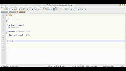 Простой шаблонизатор на PHP
