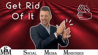If Something Causes You To Sin Then Get Rid Of It