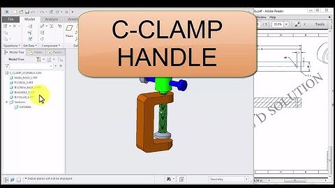 Handle of C Clamp in Cre o For Beginner