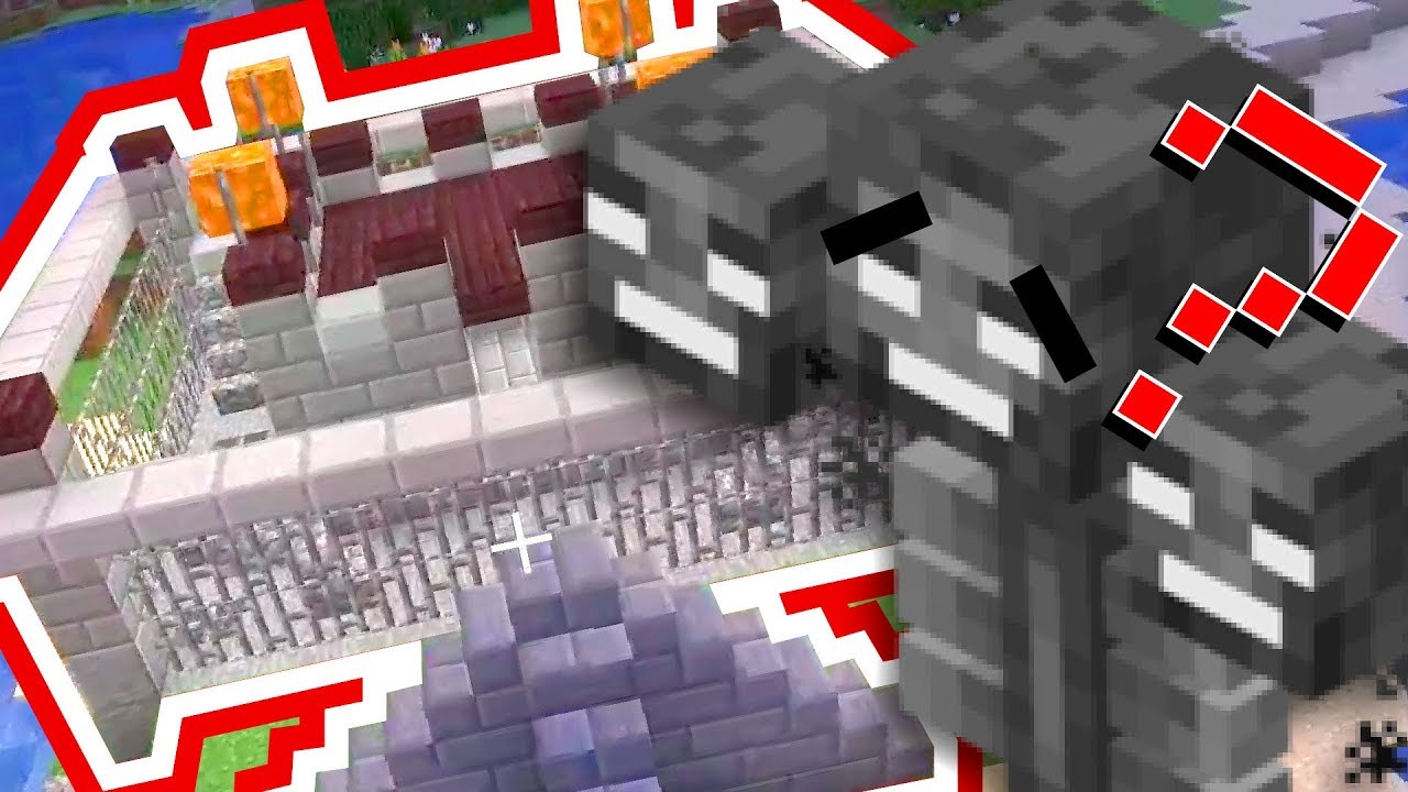 How To Make A Mob Proof House In Minecraft Youtube