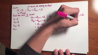 Recursive Sequences: Think Aloud